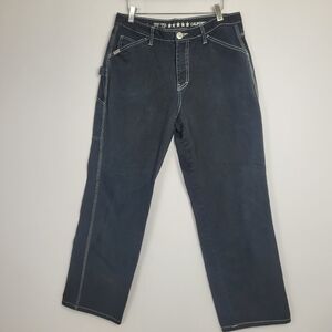 Fivestar General California Carpenter Black With White Stitching Size 11 / 30